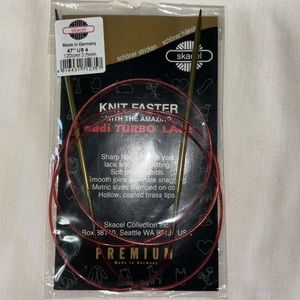 Knitting Needles Skacel Addi Turbo Lace. Size US 4 47”